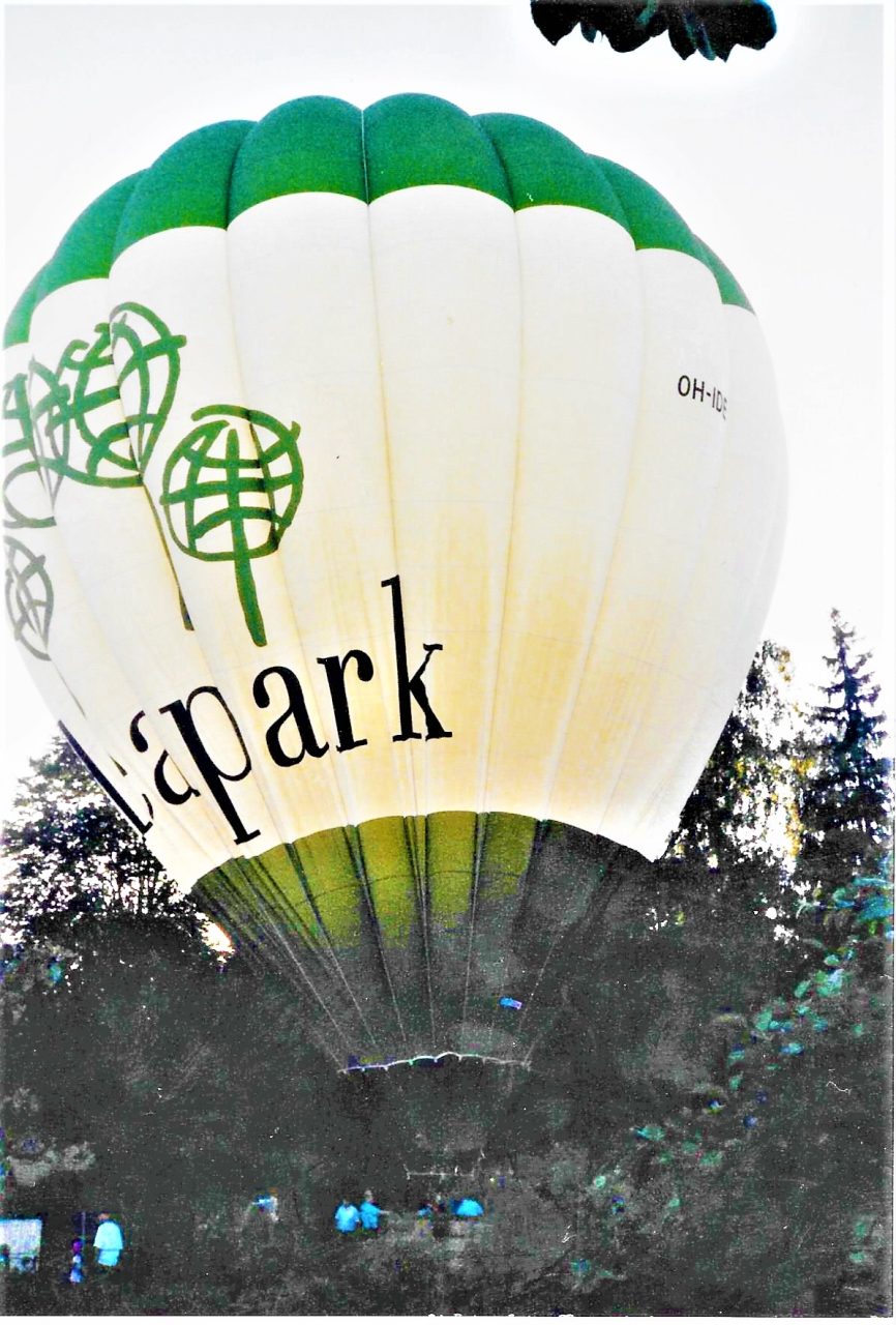 2007 Kuumailmapallo lasketui Sinikellontielle